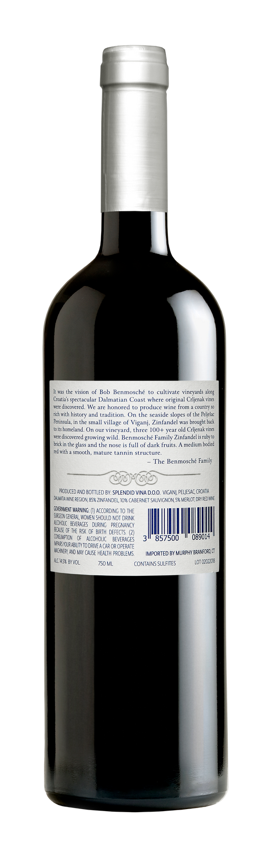 Benmosche Family Zinfandel 2018